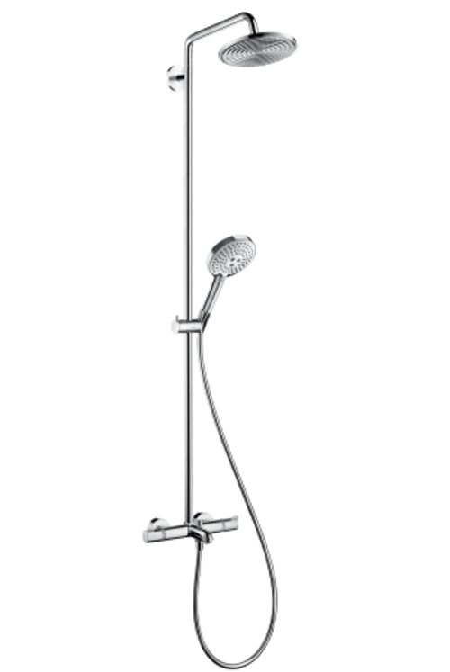 Hansgrohe-HG-Showerpipe-Raindance-Select-Wanne-chr-Kopfbrause-Raindance-Air-1jet-240mm-27117000 gallery number 1